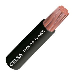 Cable THW-90 450/750 V 12 AWG, Celsa rojp 100m