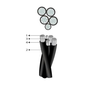 Cable Autoportante de Aluminio de tipo CAAI